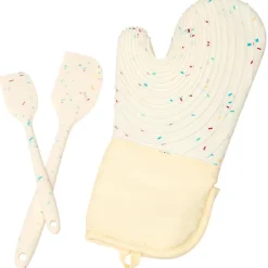 Confetti Baking Gift Set - Oven Mit and Set of 2 Spatulas