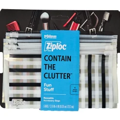 Contain the Clutter Ziploc Bags - Set of 5