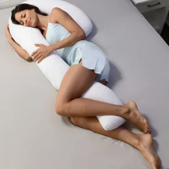 Contour® Comfort Swan Body Pillow Cozy Support for Side Sleepers