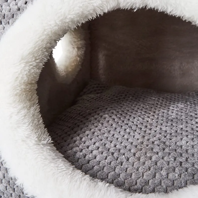 Convertible Pet Holder - Cozy House and Spacious Bed in One