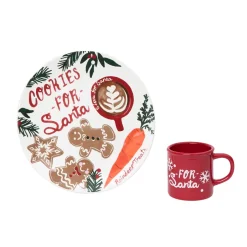Cookies for Santa Plate and Mug Set