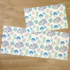 Coral Sea Kitchen Comfort Accent Rug
