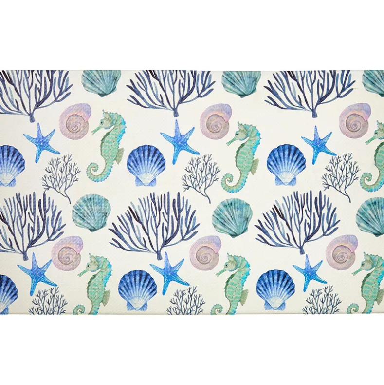 Coral Sea Kitchen Comfort Accent Rug