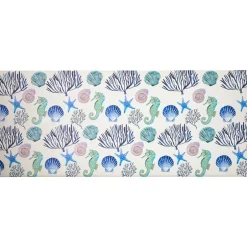 Coral Sea Kitchen Comfort Runner Rug