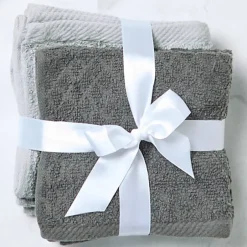 Cotton Washcloth 6 Piece Set