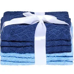 Cotton Washcloth 6 Piece Set