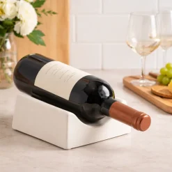 Countertop Ceramic Wine Bottle Holder