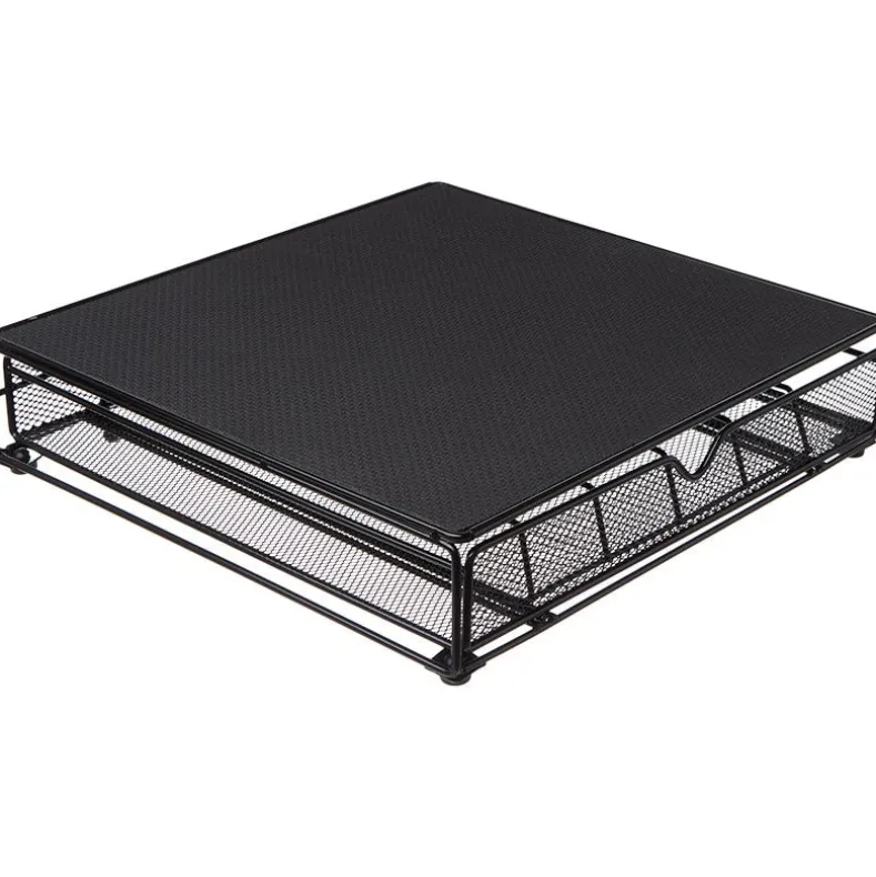 Countertop Metal Coffee Pod Storage Drawer and Stand for Kitchen