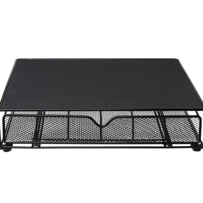 Countertop Metal Coffee Pod Storage Drawer and Stand for Kitchen