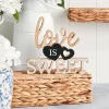 Country Sentiment Word Block Sign