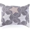 Country Star Quilted Standard Pillow Sham