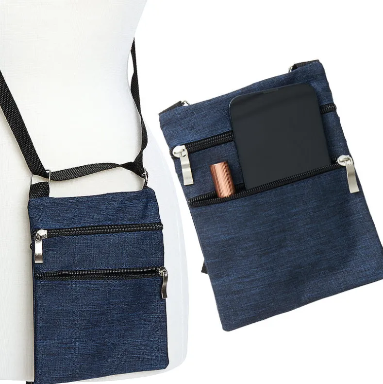 Crossbody Purse Denim Look