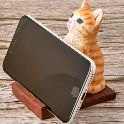 Cute Mobile Phone Stand in Cat or Dog