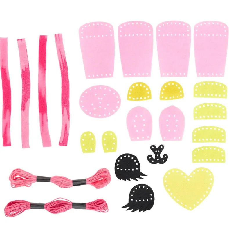 Dachshund or Llama Knit and Stitch DIY Assemble Cushion