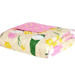 Daffodil Gnomes Full/Queen or King Quilt, Sham, or Decorative Pillow