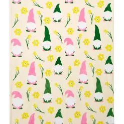 Daffodil Gnomes Plush Throw 50" x 60"