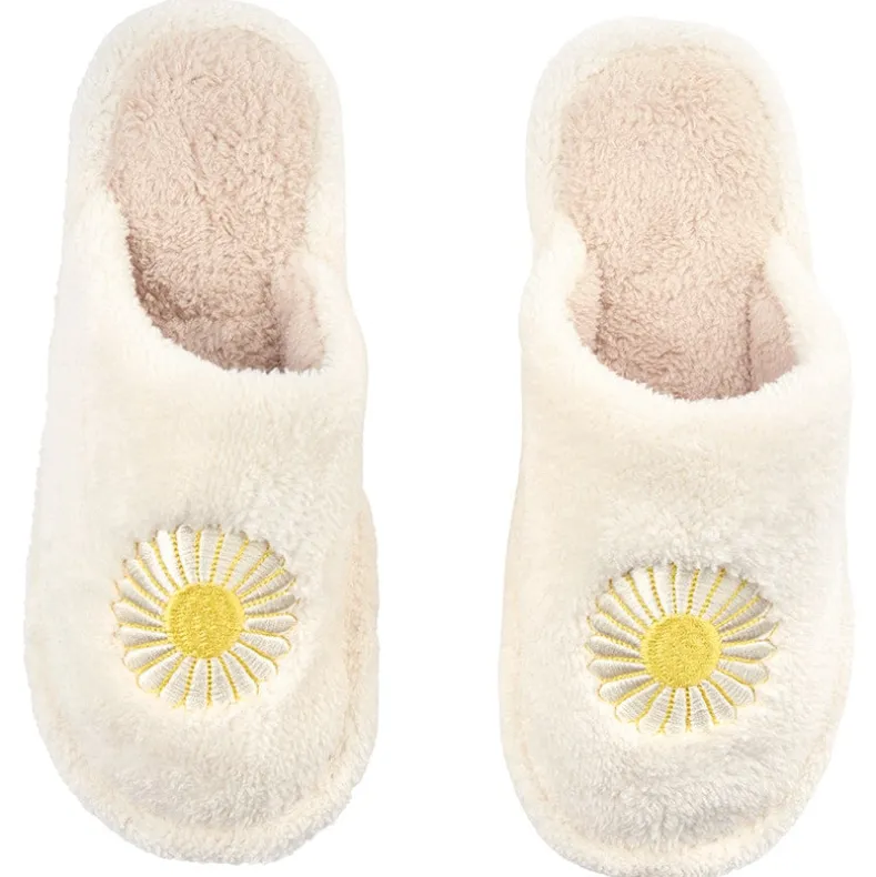 Daisy Plush Slippers