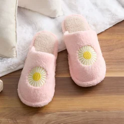 Daisy Plush Slippers