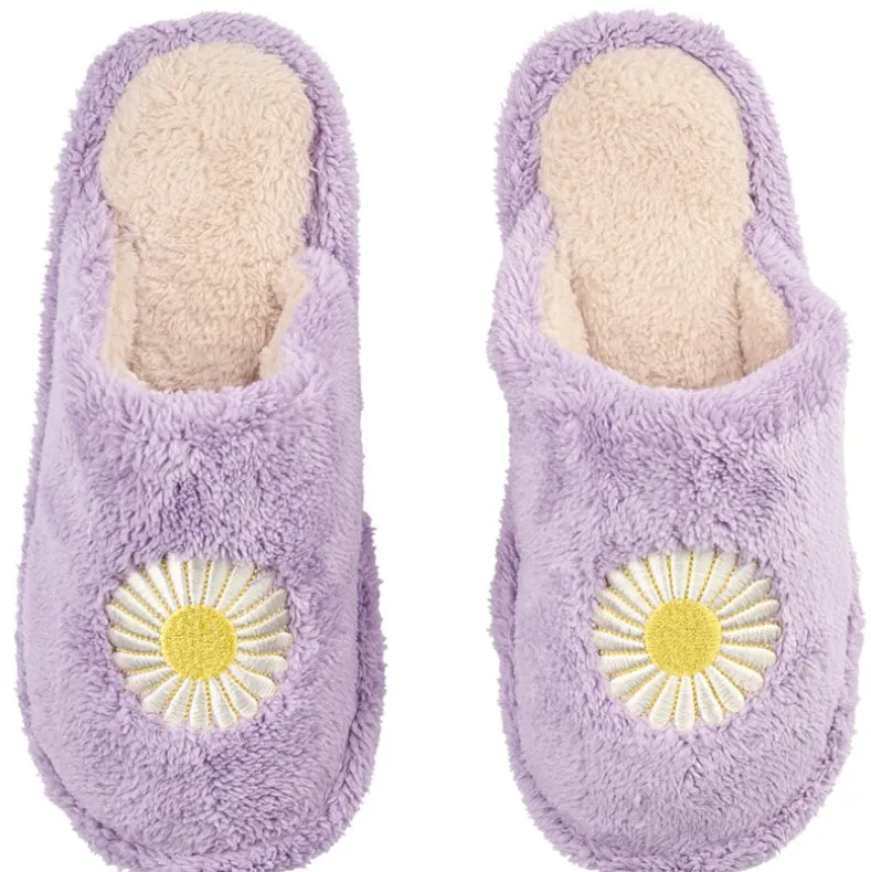 Daisy Plush Slippers