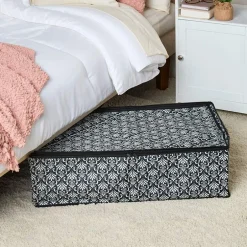 Damask Storage Bin for Bedroom or Closet