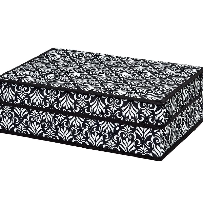 Damask Storage Bin for Bedroom or Closet