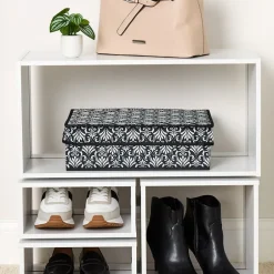 Damask Storage Bin for Bedroom or Closet