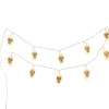 Day of the Dead Sugar Skull String Lights - Battery Operated