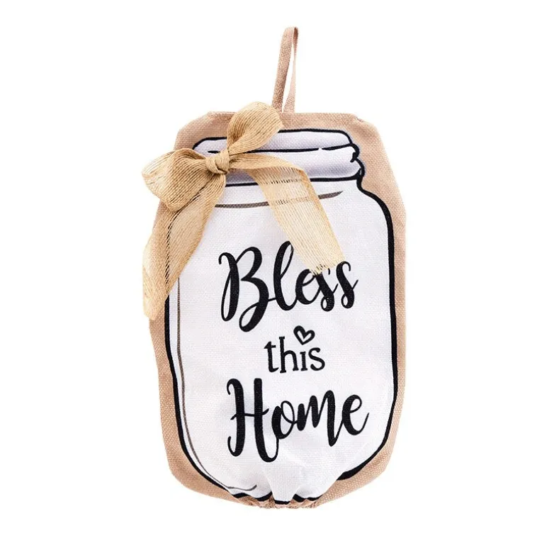 Decorative Grocery Plastic Bag Holder