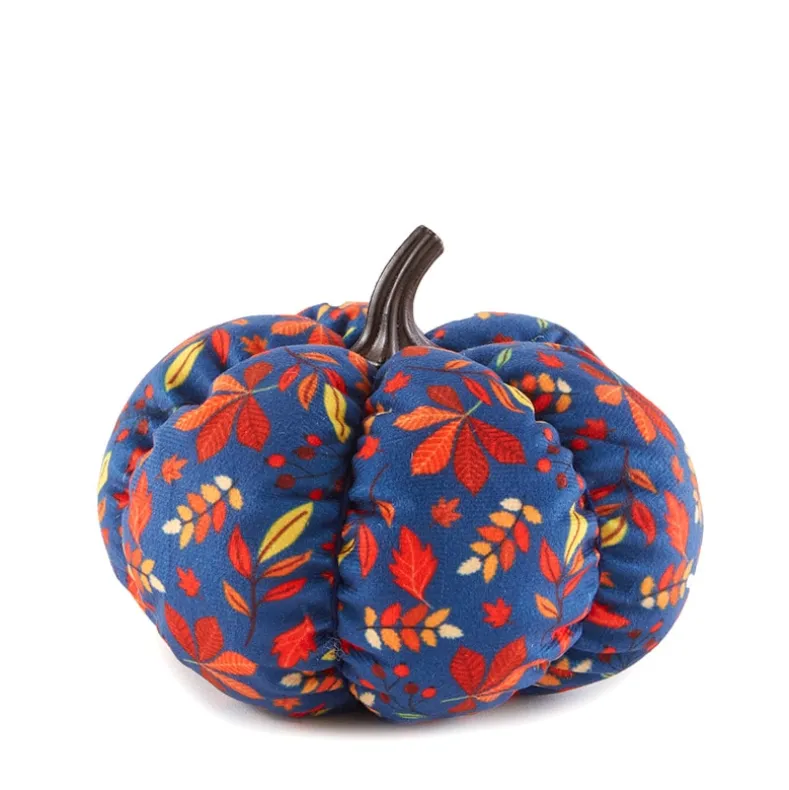 Decorative Harvest Plush Pumpkin