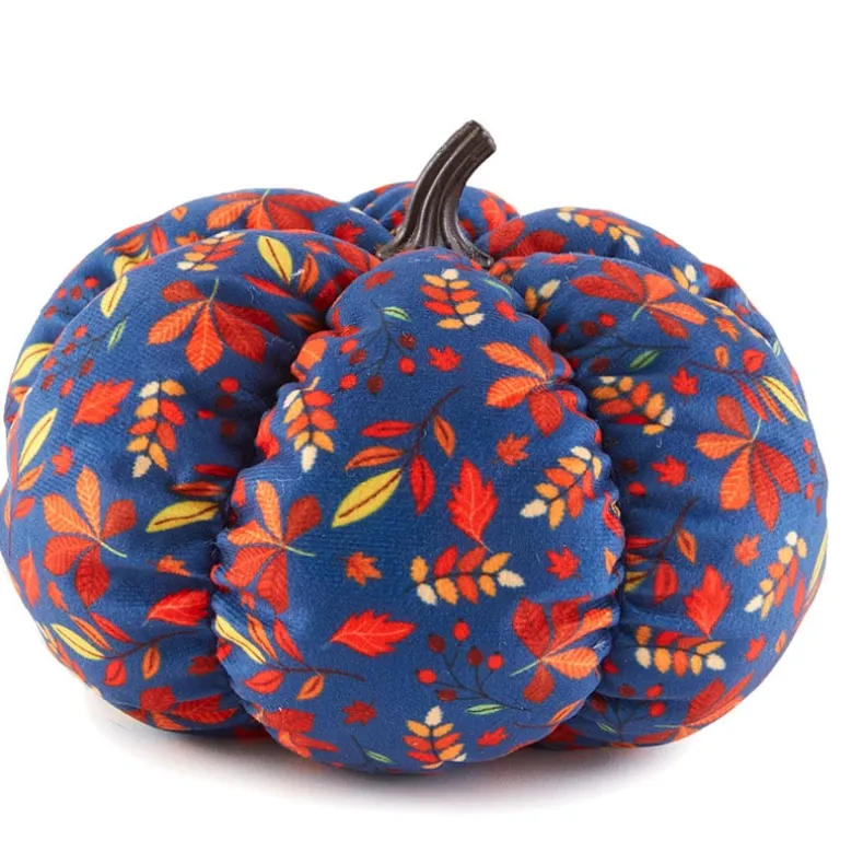 Decorative Harvest Plush Pumpkin