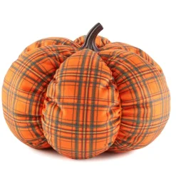 Decorative Harvest Plush Pumpkin