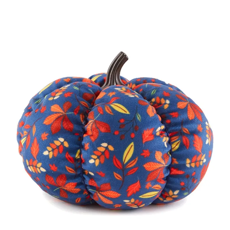 Decorative Harvest Plush Pumpkin