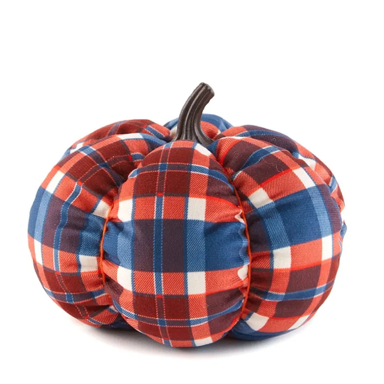 Decorative Harvest Plush Pumpkin