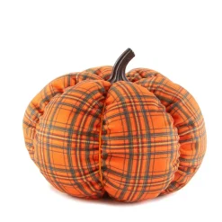 Decorative Harvest Plush Pumpkin