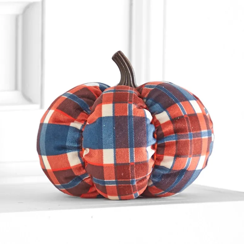 Decorative Harvest Plush Pumpkin