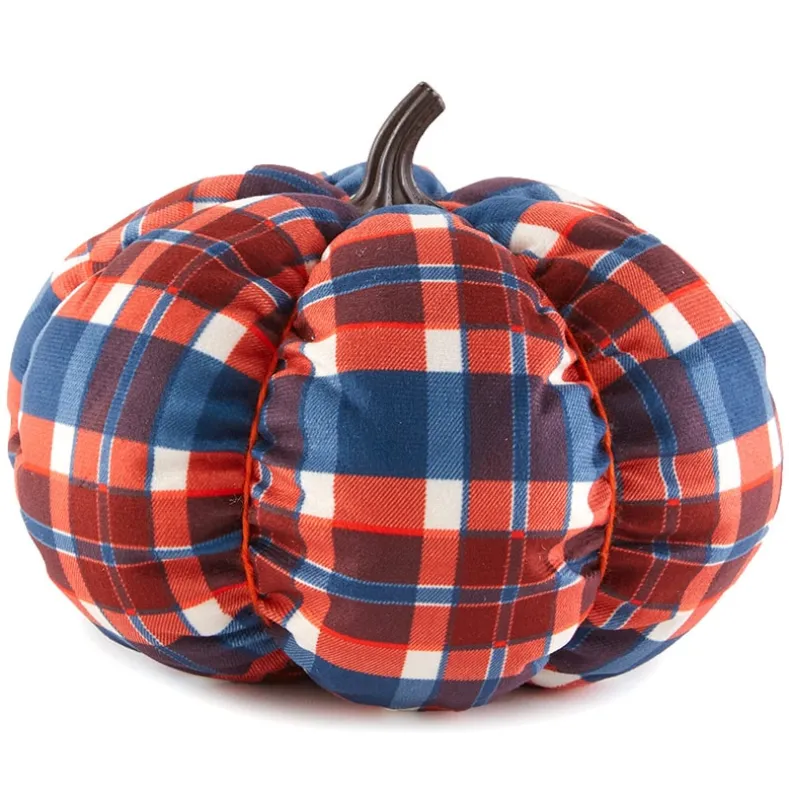 Decorative Harvest Plush Pumpkin