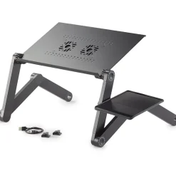 Deluxe Laptop Desk with Cooling Fan