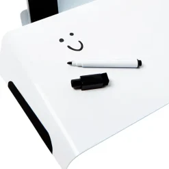 Desktop Dry-Erase Reminder Whiteboard with Marker/Eraser