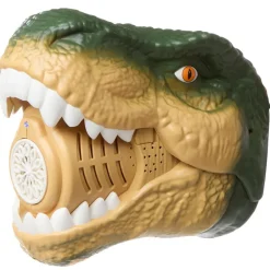 Dinosaur Bubble Machine - LED Light, Realistic Roaring, and Bubble Solution