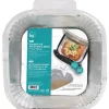 Disposable Foil Air Fryer Liners - Set of 24 - Square or Round