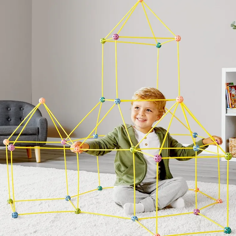DIY Fort Kit for Kids–Easy Assembly and Perfect for Parties