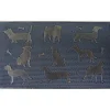 Dog Bone Rubber Doormat