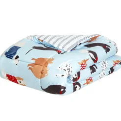 Dog's Life Reversible Queen or King Complete Comforter Set