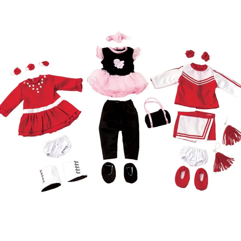 Doll Outfits, Set of 3 or Shoe Set for 18" Doll