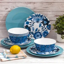 Dolly Parton Country Melamine Dinnerware Set - 12-Pc.