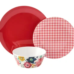 Dolly Parton Country Melamine Dinnerware Set - 12-Pc.