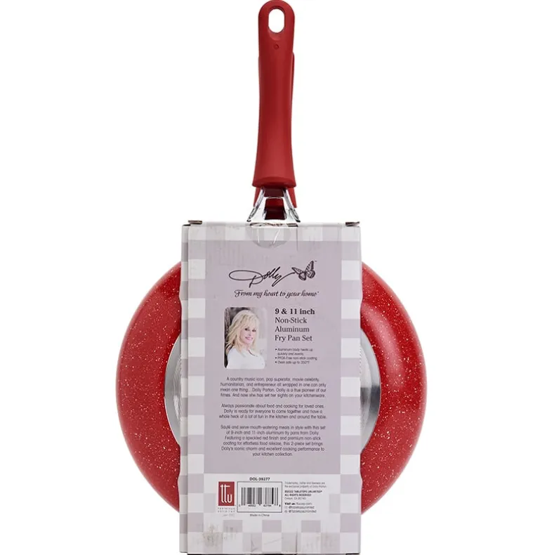 Dolly Parton Nonstick Speckled Pan Set