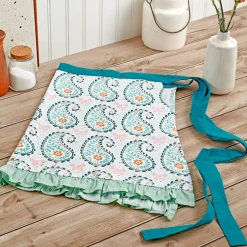 Dolly Parton Paisley Floral Half Apron