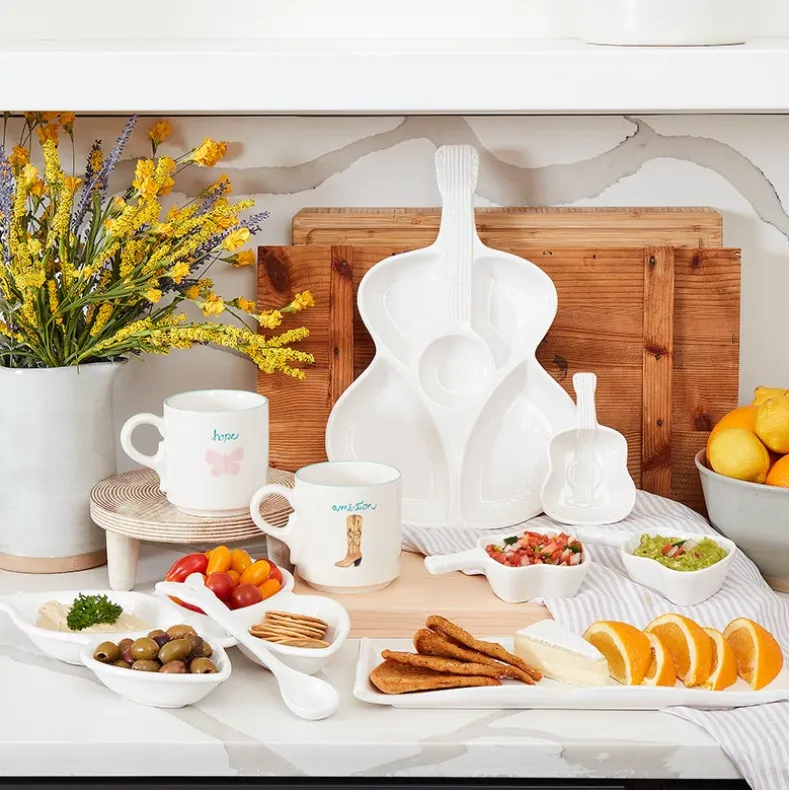 Dolly Parton Tableware - Mugs, Dip Bowl, Platter, or Condiment Set