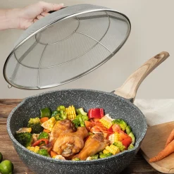 Dome Splatter Screen Stainless Steel